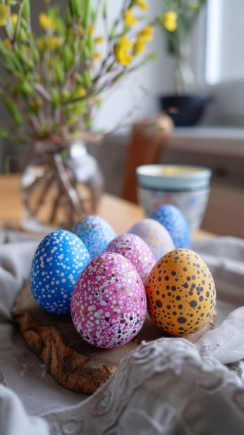 صور بيض شم النسيم الملون