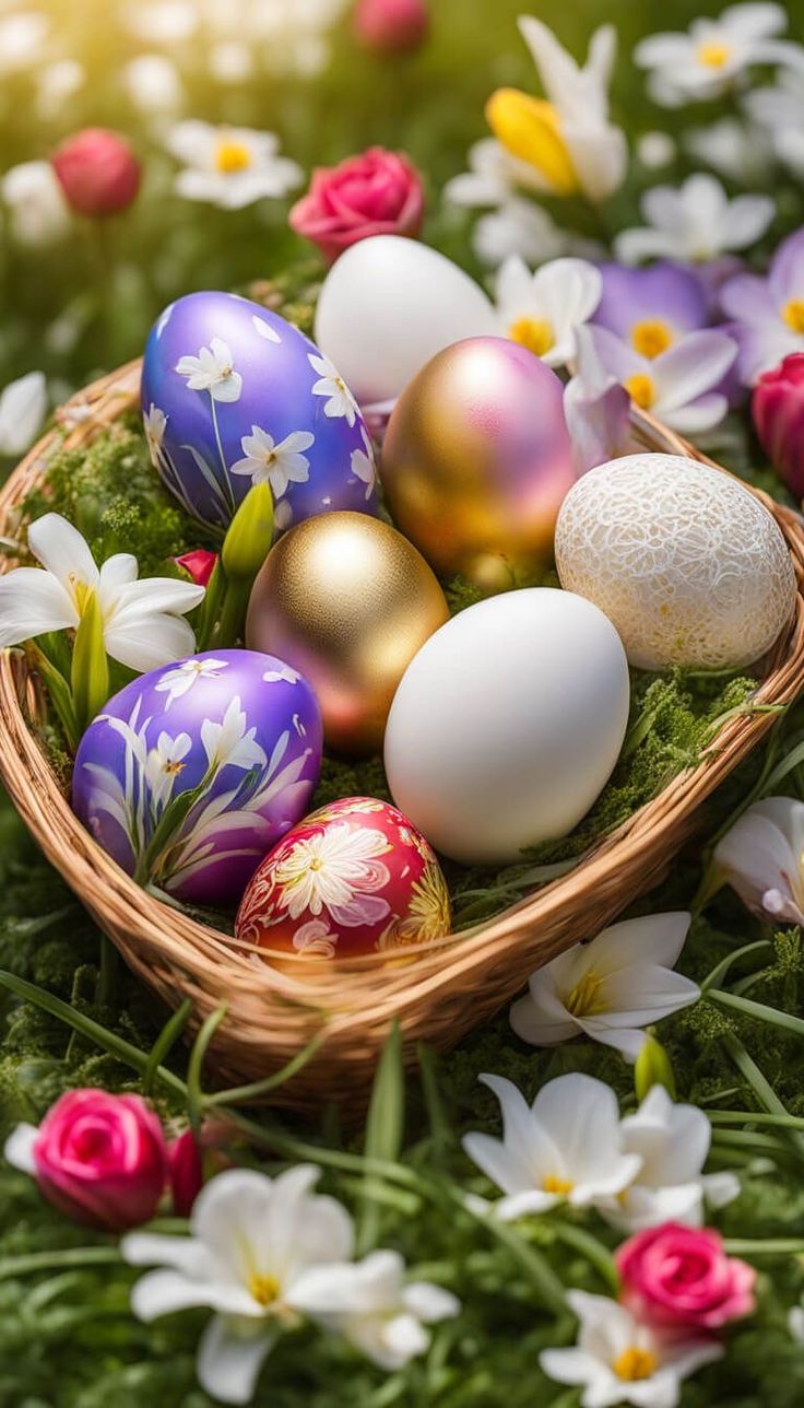 صور بيض شم النسيم الملون