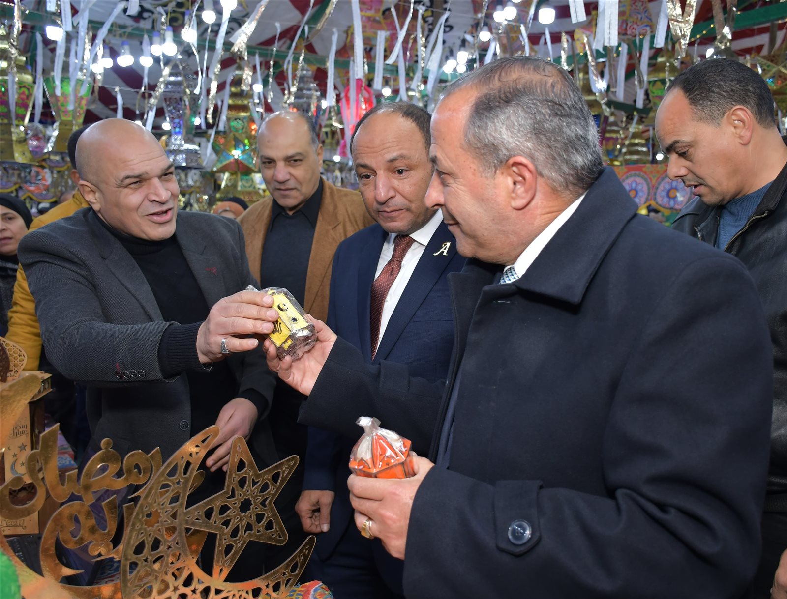 محافظ بورسعيد يفتتح معرض رمضان الخير