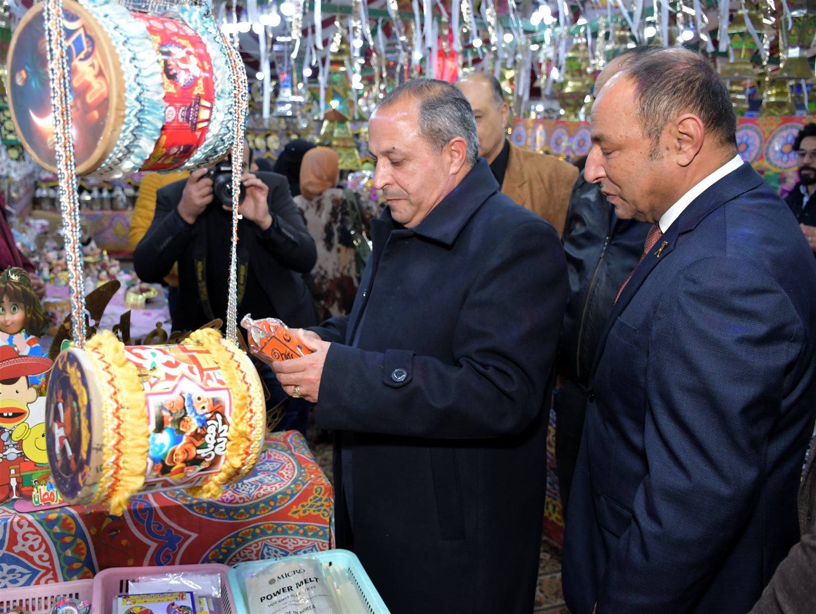 محافظ بورسعيد يفتتح معرض رمضان الخير