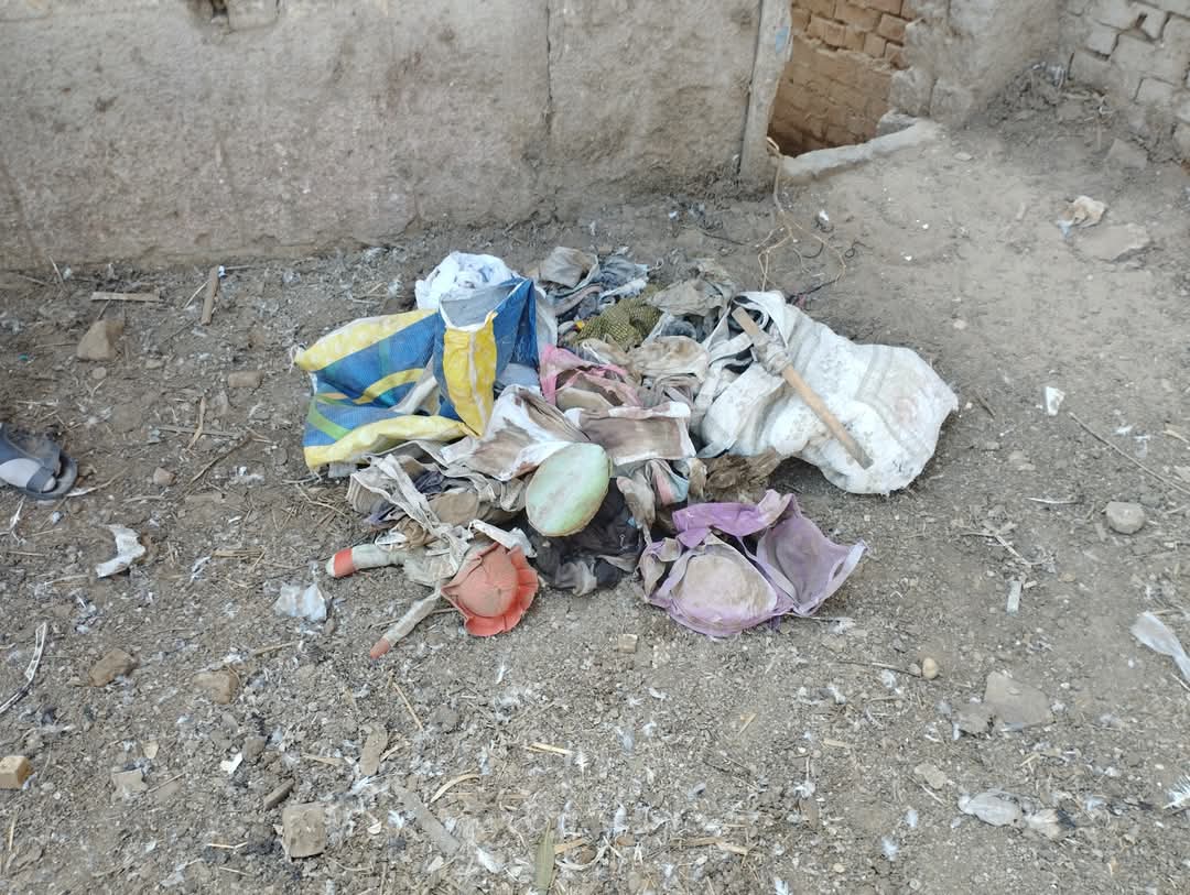 حملة تنظيف مقابر بالمنوفية تكشف أعمال سحر وملابس داخلية