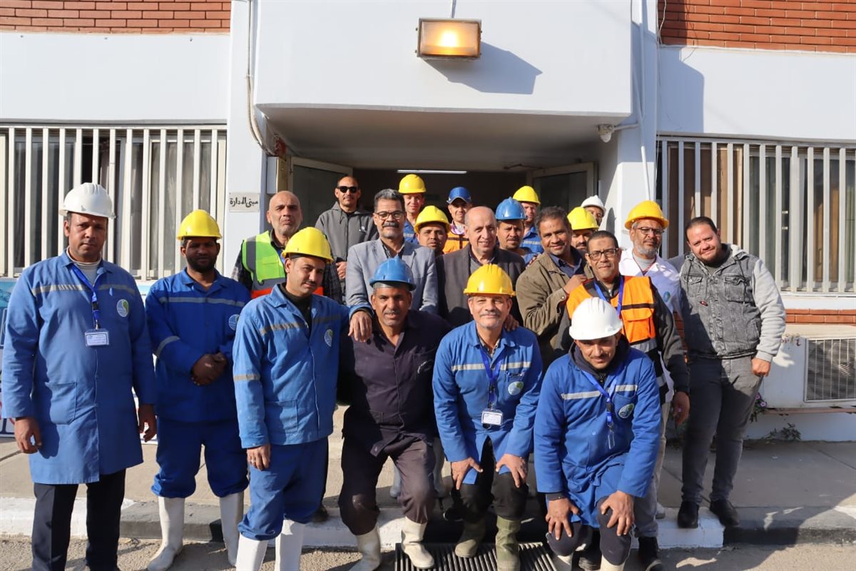 استيفاء محطة مياه قحافة الجديدة لمتطلبات الإدارة الفنية المستدامة T.S.M