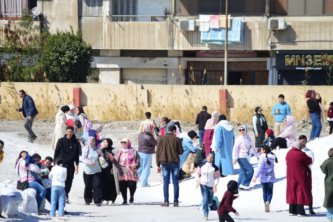 جبال الملح بمدينة بورفؤاد 