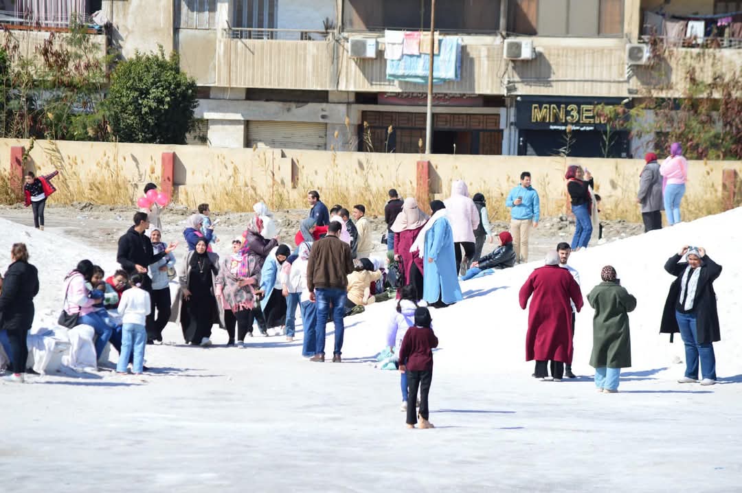 جبال الملح بمدينة بورفؤاد 