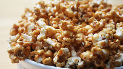 طريقة عمل الفشار بالكراميل نادية السيد