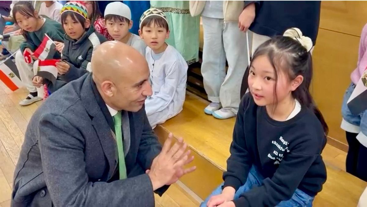 جانب من الزيارة