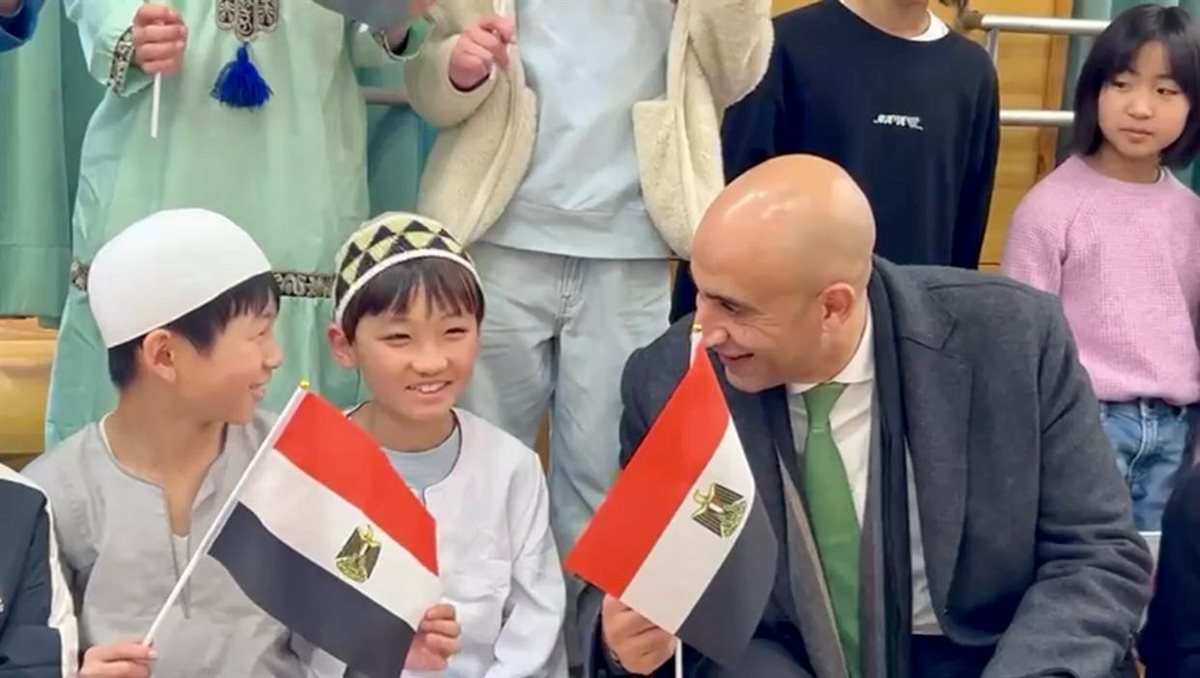 جانب من الزيارة