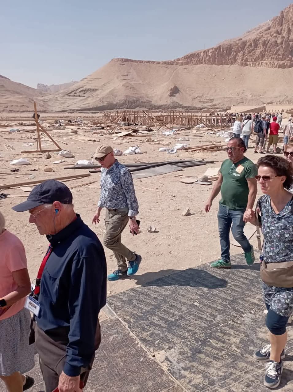 الصور المتداولة لمعبد حتشبسوت&nbsp;