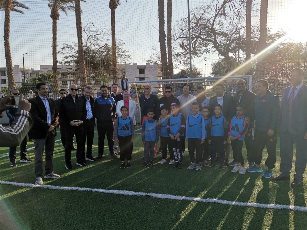 جولة وزير الشباب والرياضة بالغردقة 