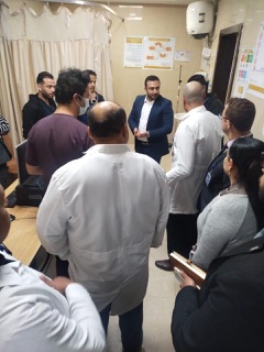 مدير الرعاية يتفقد خدمات  المرضى