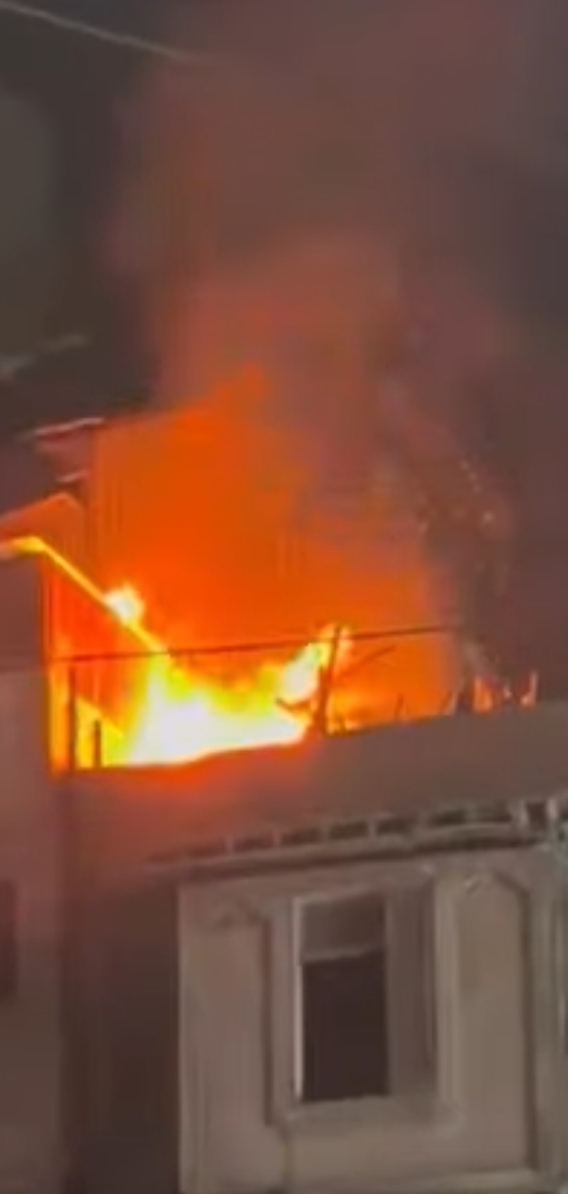 حريق ببورسعيد 