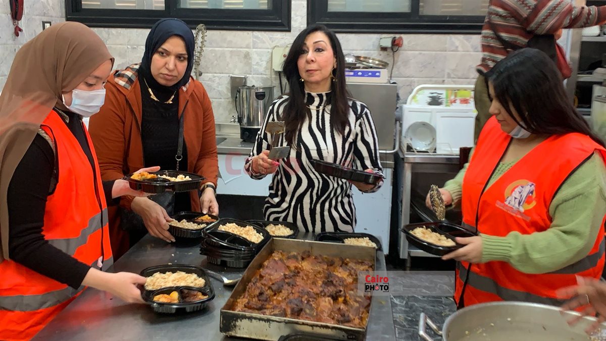 مطبخ رمضان داخل الكنيسة ببورسعيد 