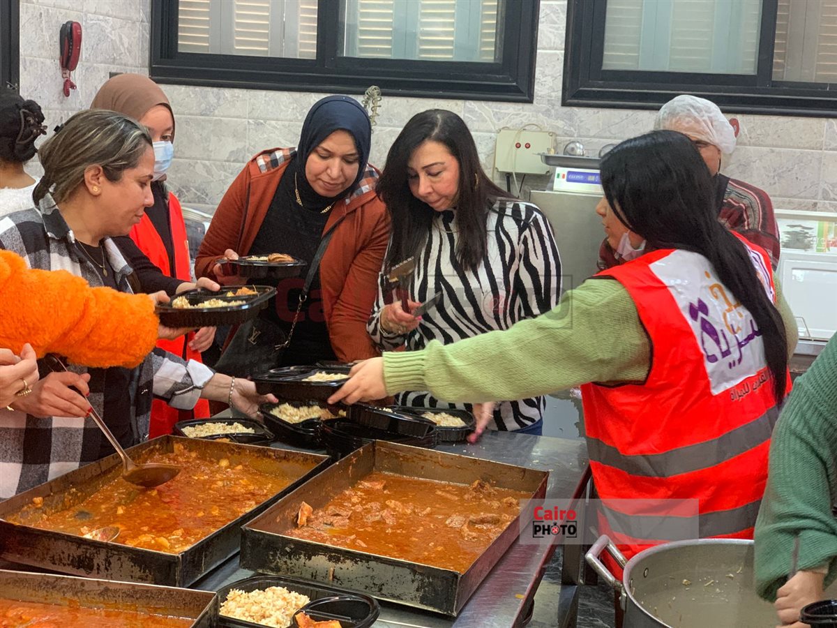 مطبخ رمضان داخل الكنيسة ببورسعيد 