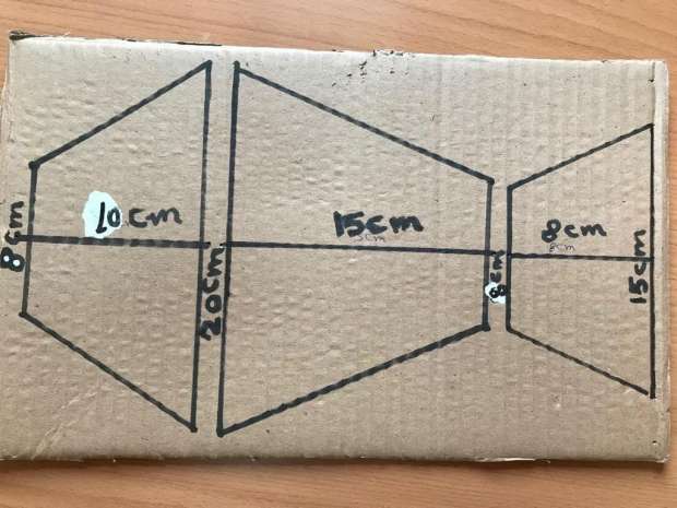خطوات عمل فانوس رمضان بالورق المقوى