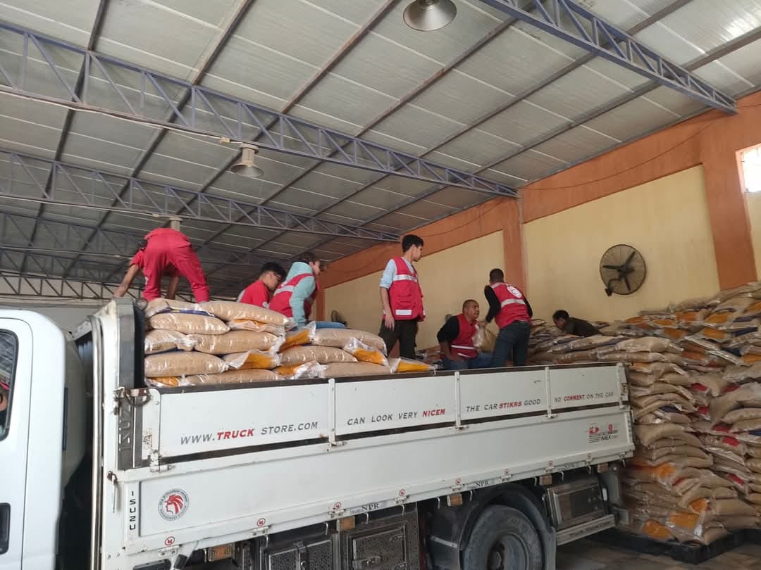 تجهيز قافلة إنسانية لأهل غزة