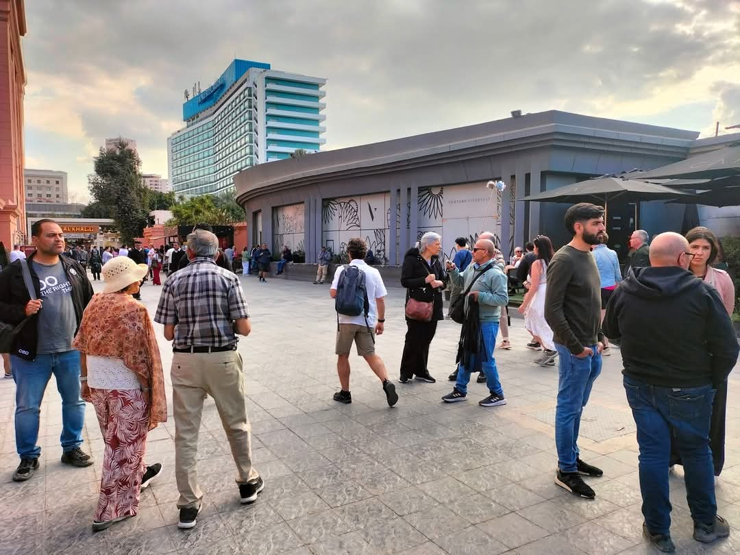 جانب من إقبال السائحين على المتحف المصري بالتحرير