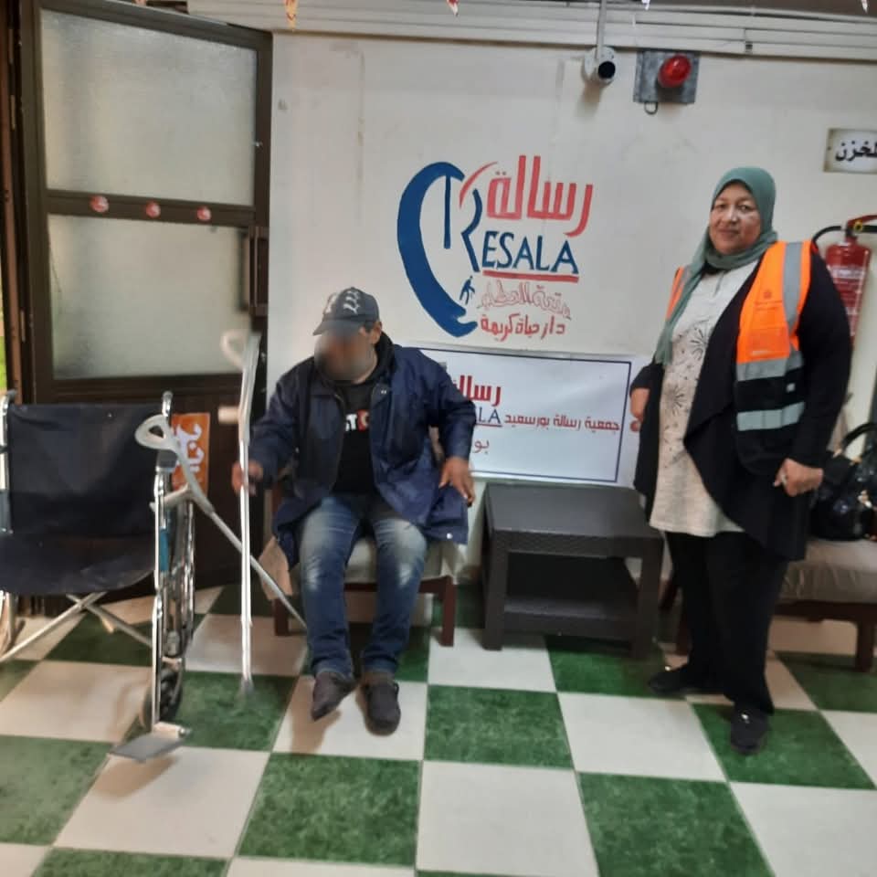 التدخل السريع ببورسعيد ينقذ مسنًا