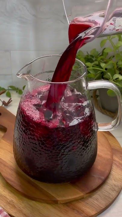 طريقة عمل عصير الكركديه