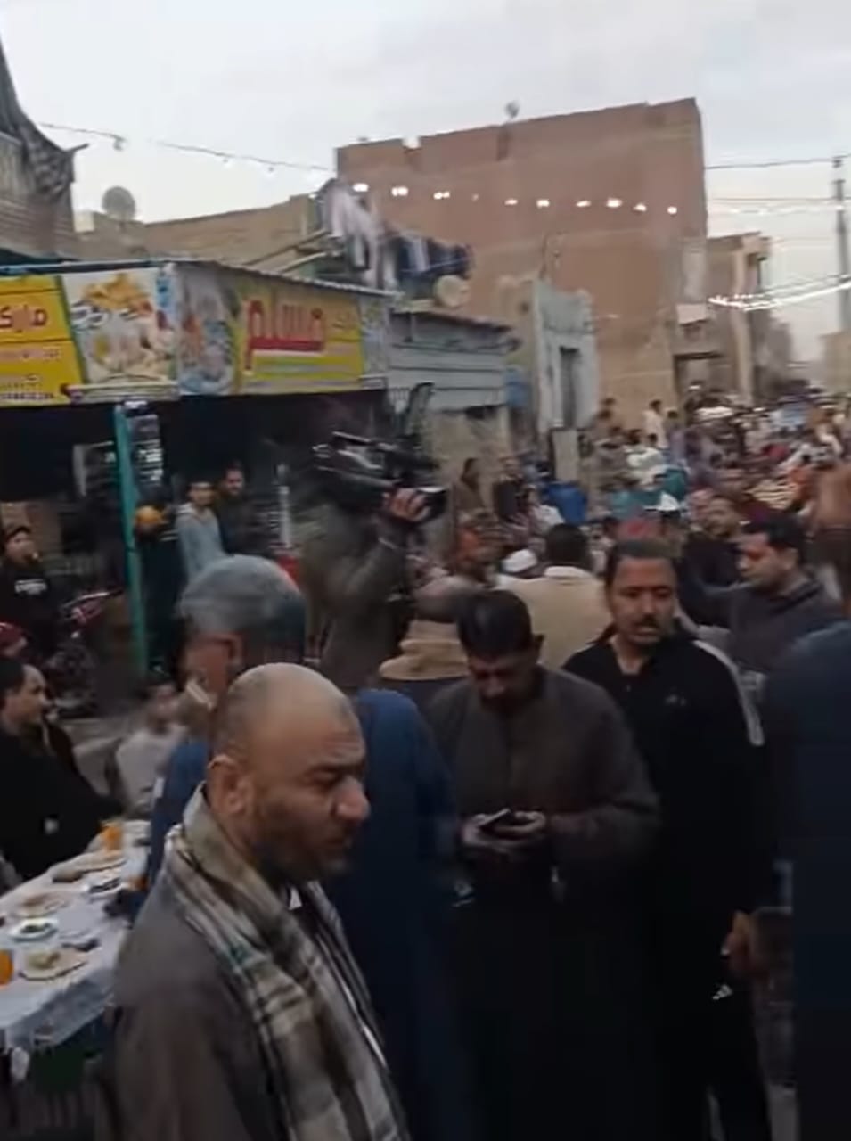 الإفطار الجماعي بقرية الروبيات بالفيوم
