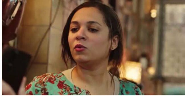 الفنانة رحمة أحمد من مسلسل 80 باكو