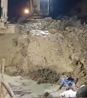 محافظ الأقصر يتابع تجمعات المياة بنجع الحمزية