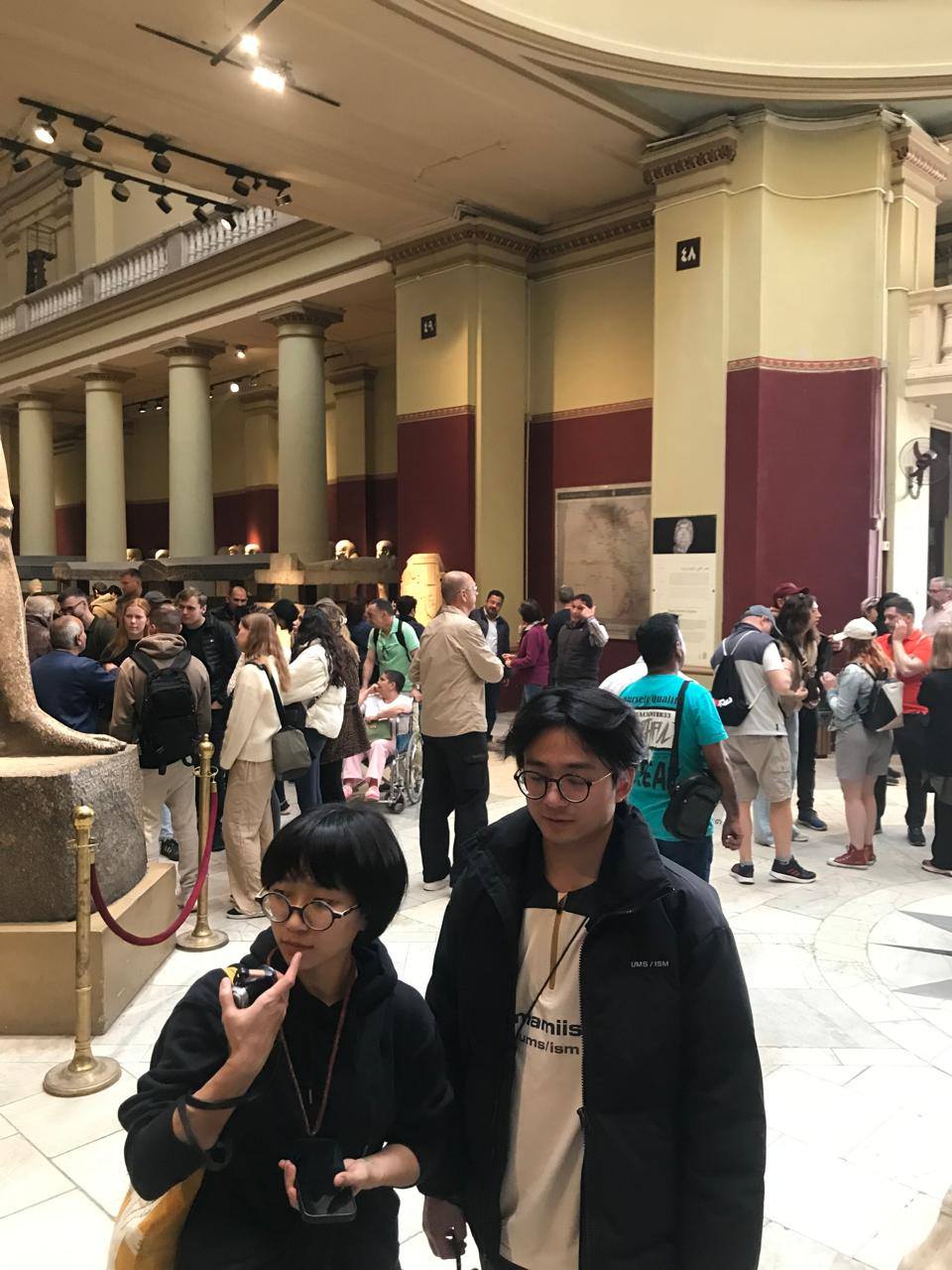 توافد كبير من السائحين لزيارة المتحف المصري بالتحرير خلال شهر رمضان