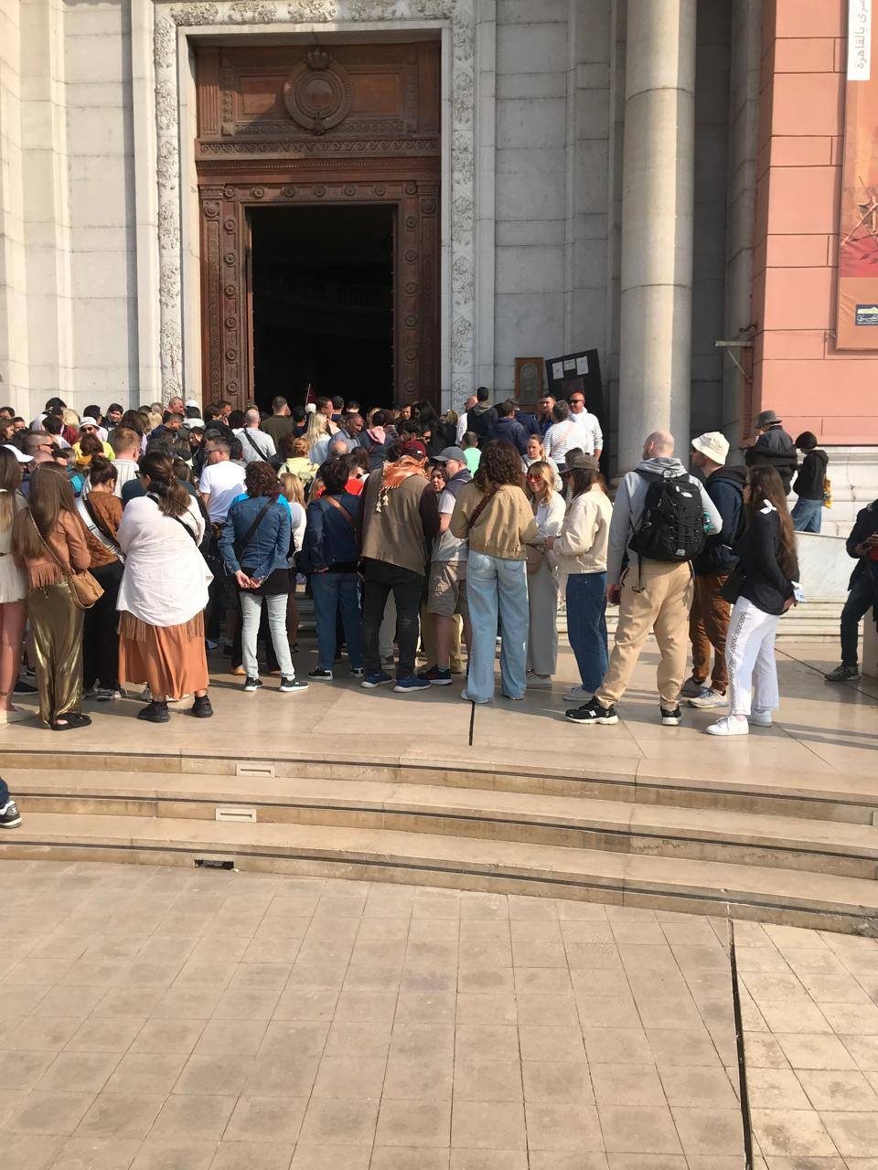 توافد كبير من السائحين لزيارة المتحف المصري بالتحرير خلال شهر رمضان