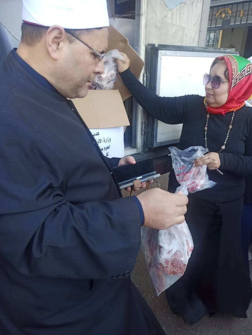 توزيع لحوم ببورسعيد