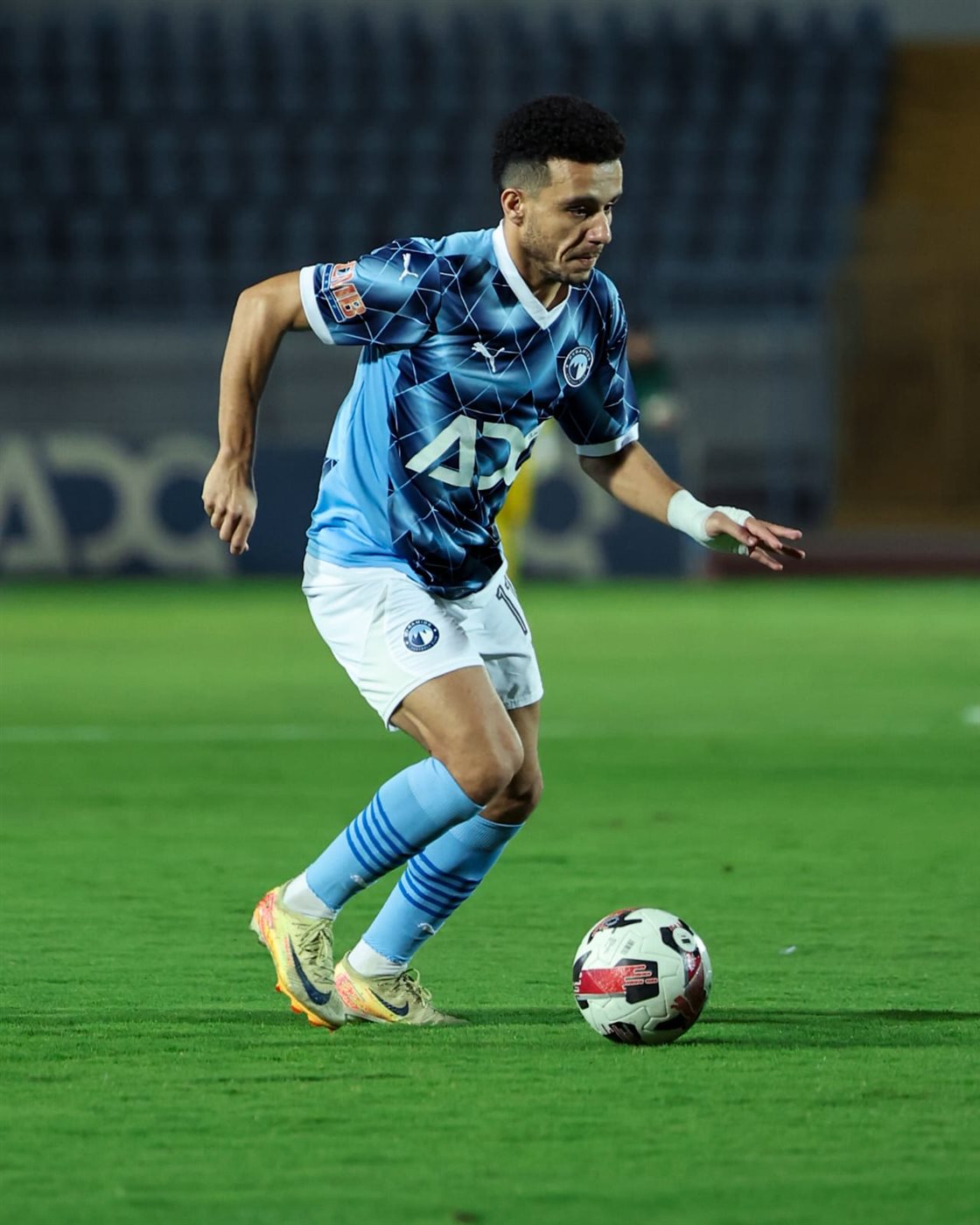 من مباراة بيراميدز والمصري