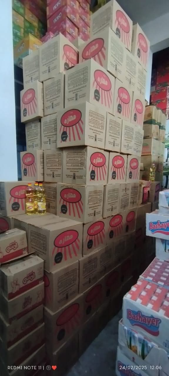 مضبوطات حملة صحة بورسعيد 