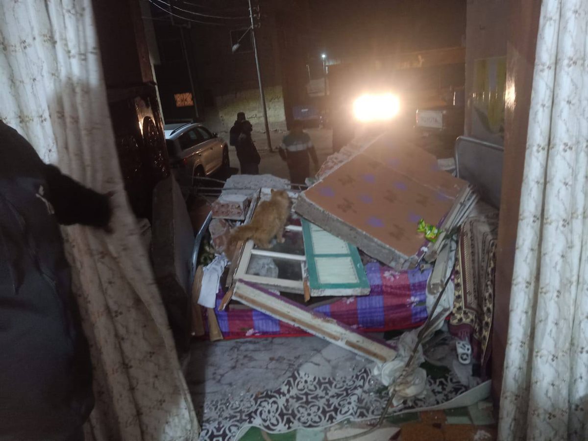 المنزل الكائن بقرية الأورمان التابعة لمركز طلخا