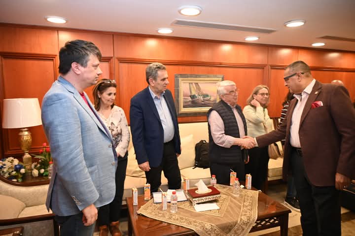 محافظ جنوب سيناء يلتقي وفداً برلمانياً من 47 عضواً خلال زيارتهم لسانت كاترين