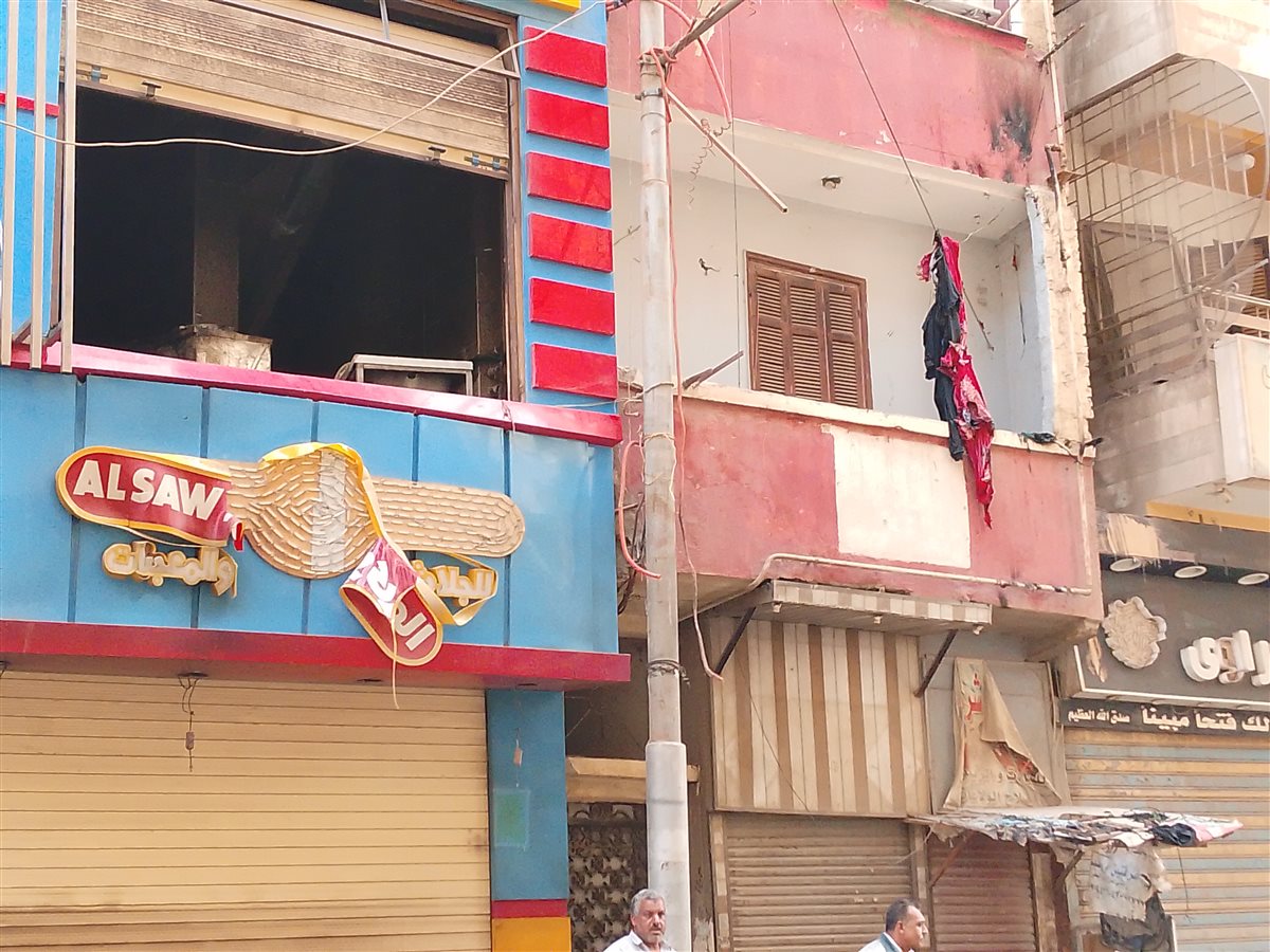 محافظ الدقهلية يتابع حالة المصابين في حريق الفرن