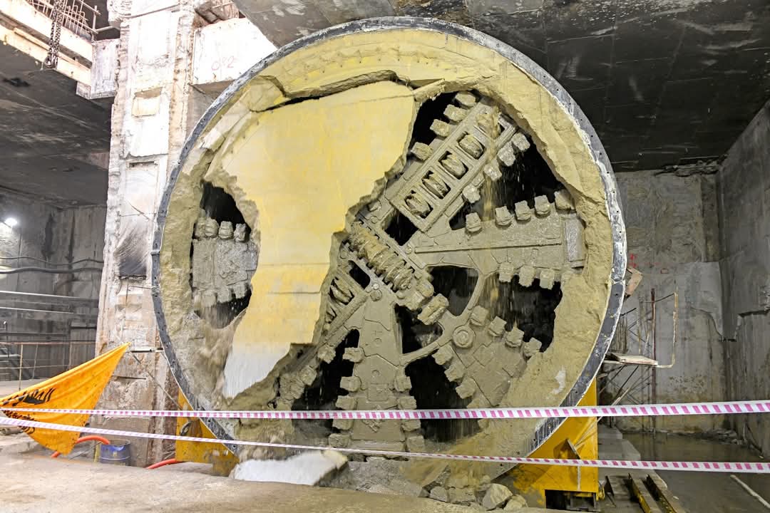 ماكينة الحفر النفقي TBM