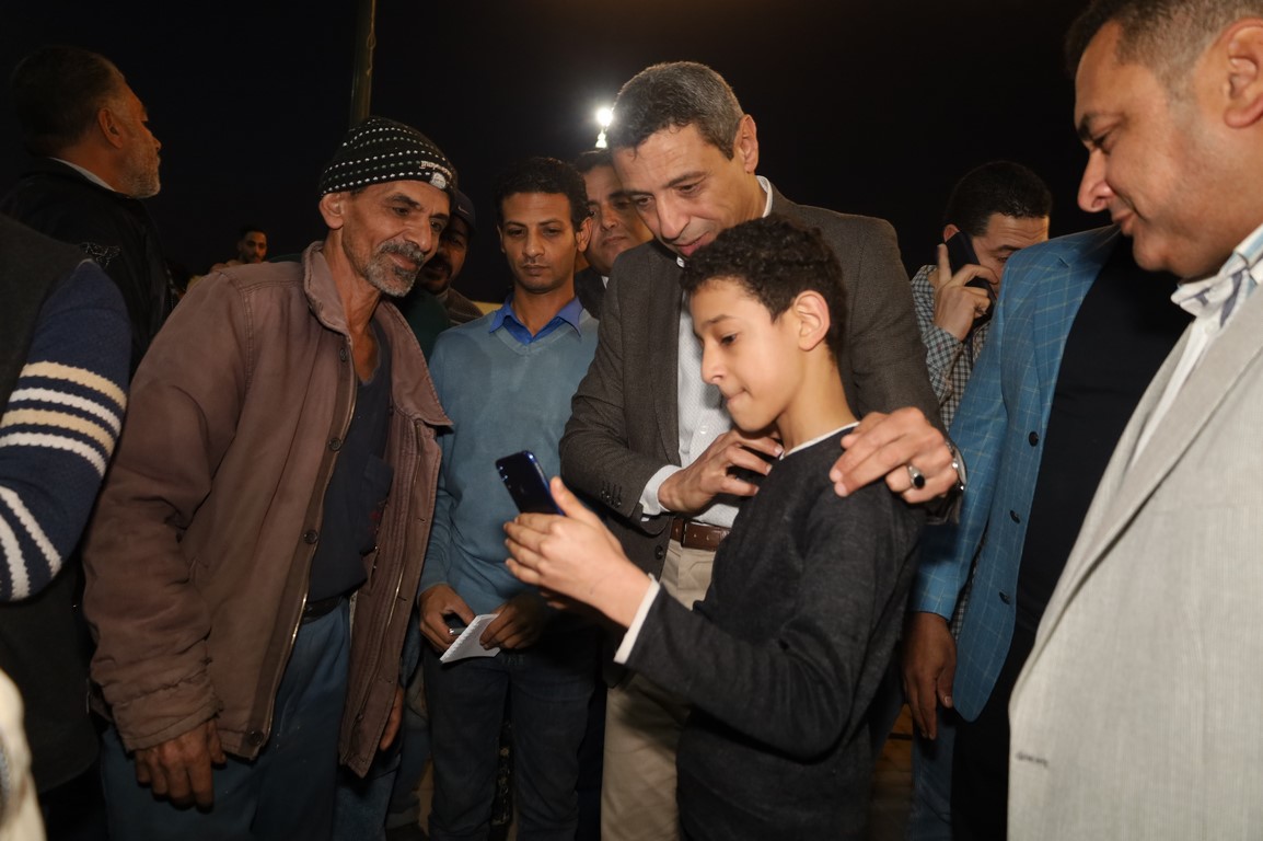 محافظ السويس في الإفطار