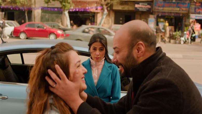 كندة علوش مع حاتم صلاح في مسلسل إخواتي