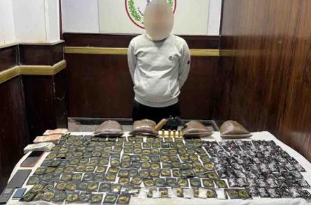 المتهم والمضبوطات