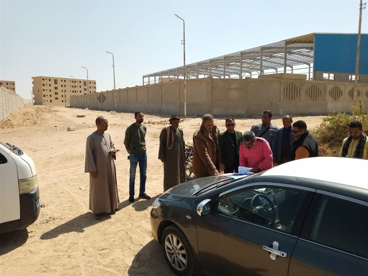 تسليم اراضي للاستثمار في الاقصر