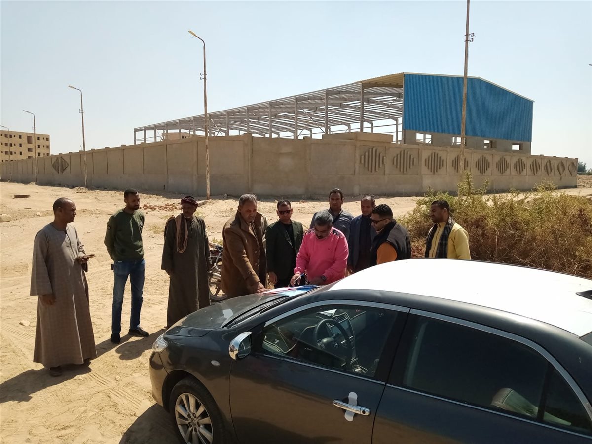 تسليم اراضي للاستثمار في الاقصر