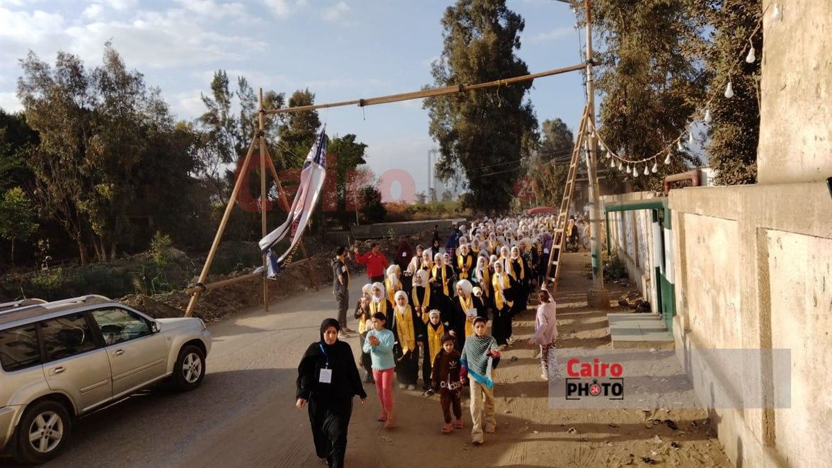 مسيرة حاشدة لحفظة القرآن الكريم بالمنوفية