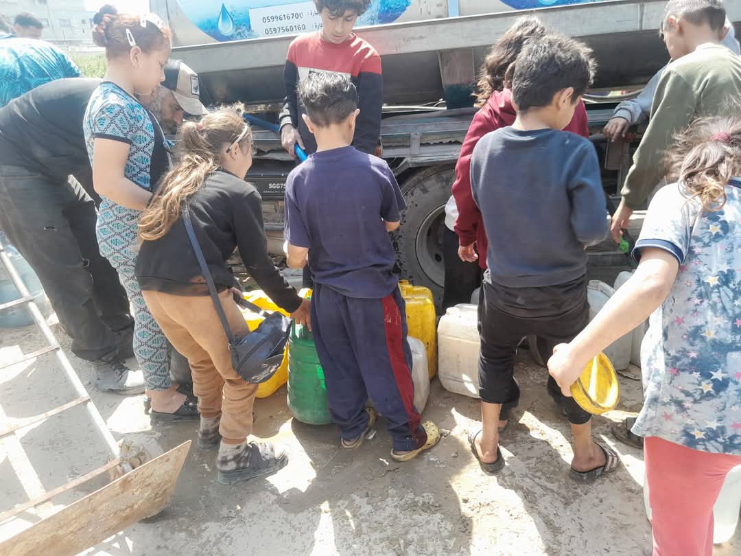 سقيا الماء هدية شباب بركة السبع بالمنوفية لأهالي غزة