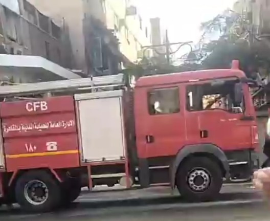 السيطرة على حريق نشب داخل فرع كنتاكي بمنطقة عابدين