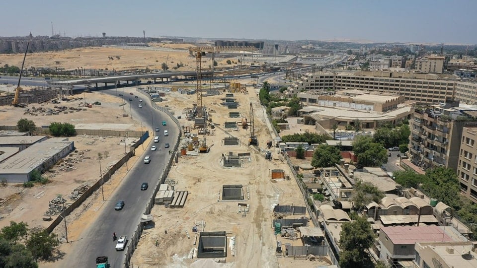 إحدى محطات الخط الرابع للمترو