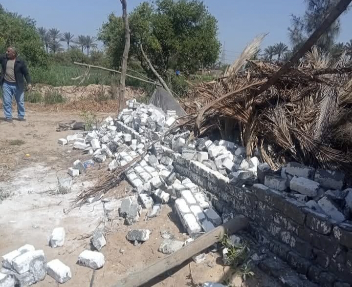 إزالة 15 حالة تعد ضمن المرحلة الثانية من الموجة الـ 25 بالبحيرة