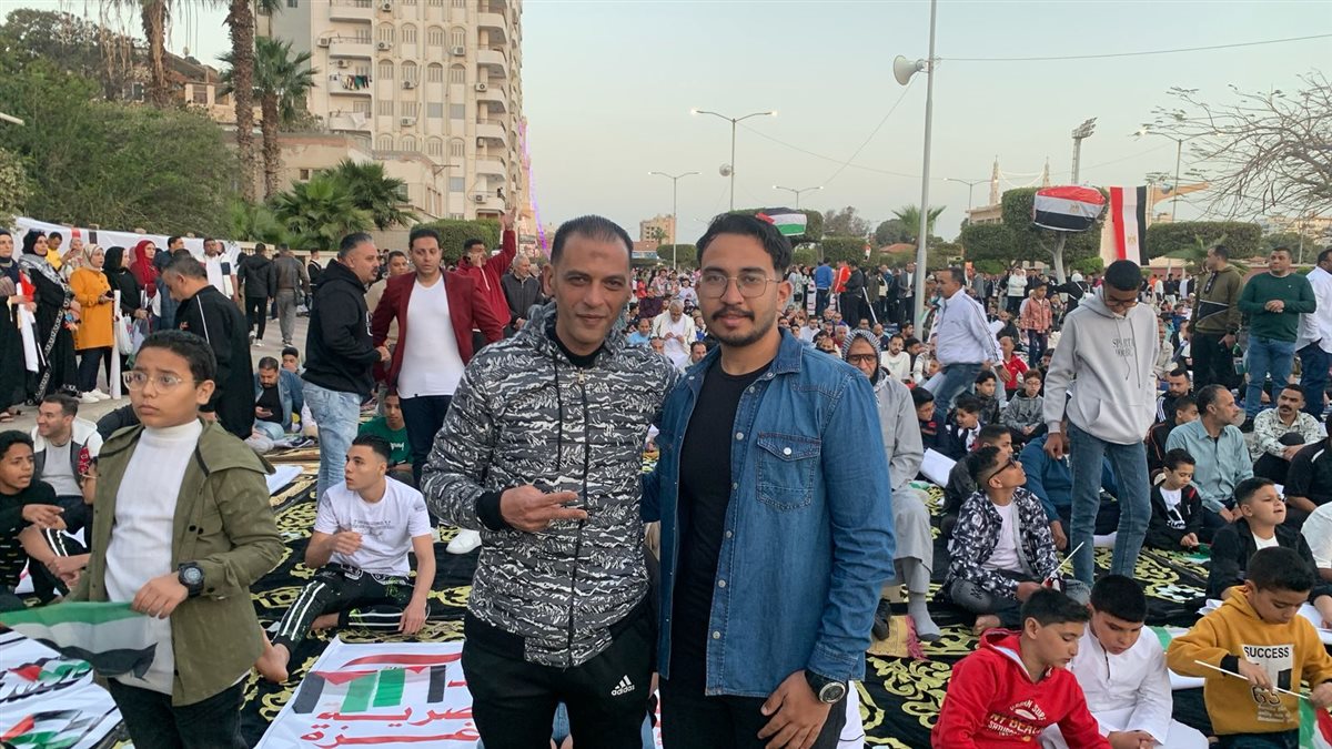 صلاة العيد ببورسعيد 