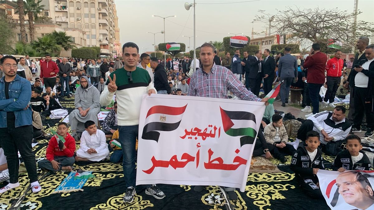 صلاة العيد ببورسعيد 