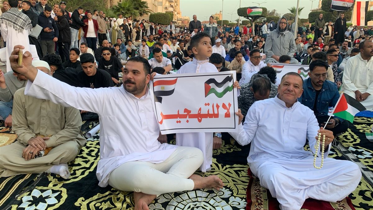 صلاة العيد ببورسعيد 