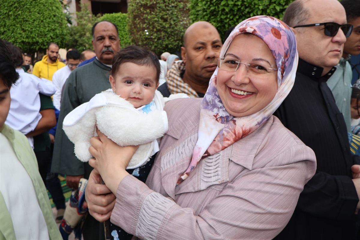 صلاة عيدالفطر بسوهاج