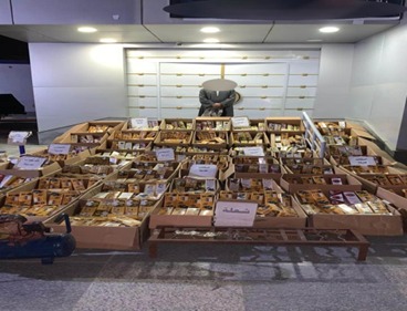 ضبط أكثر من 100 مليون قطعة ألعاب نارية مختلفة الأحجام