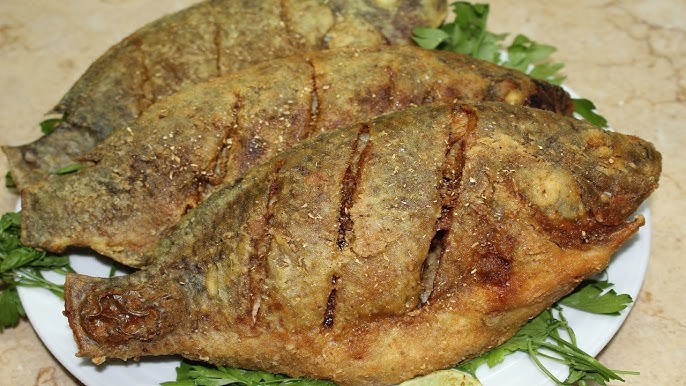 طريقة عمل السمك البلطي مقلي
